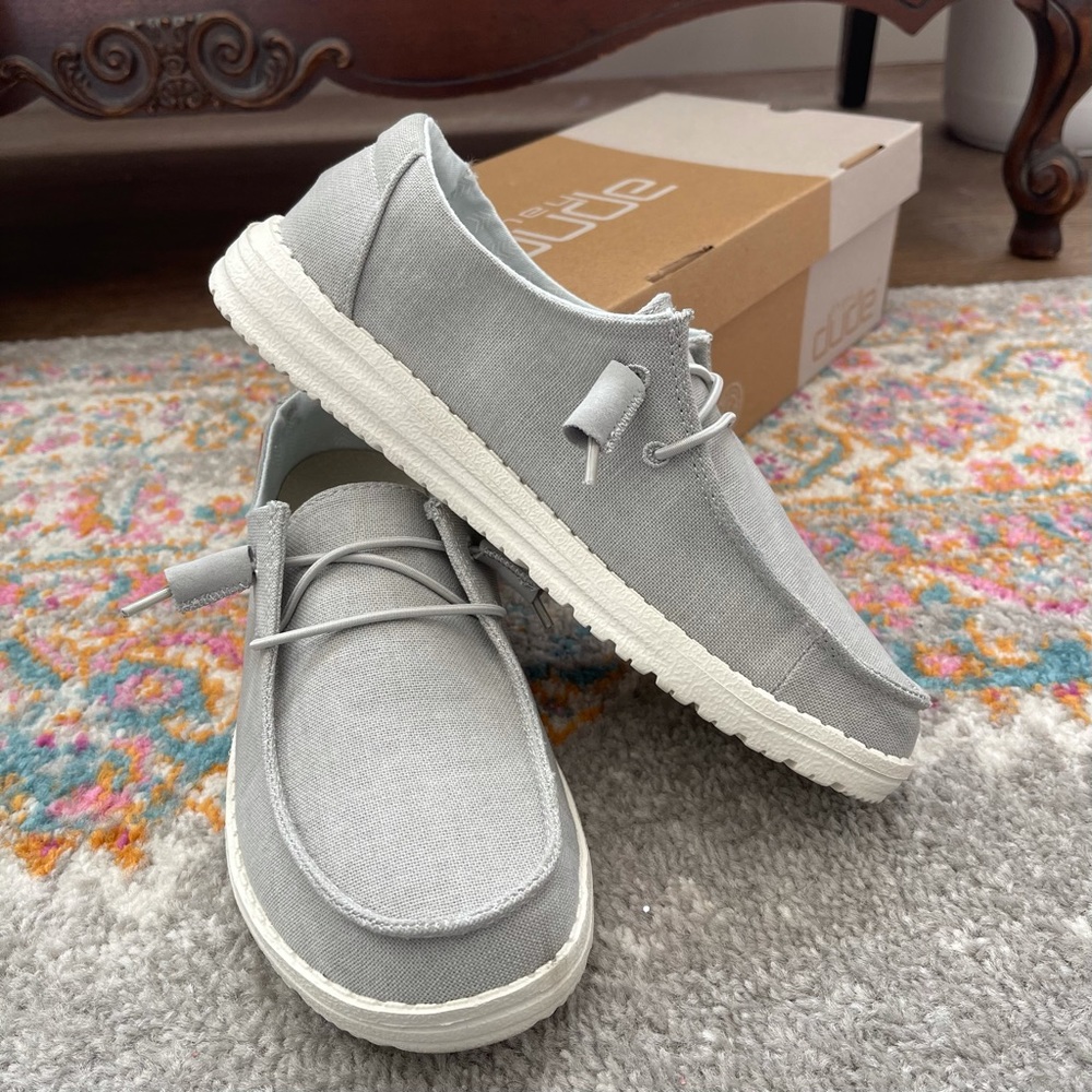 Chambray Light Grey Wendy Hey Dude’s